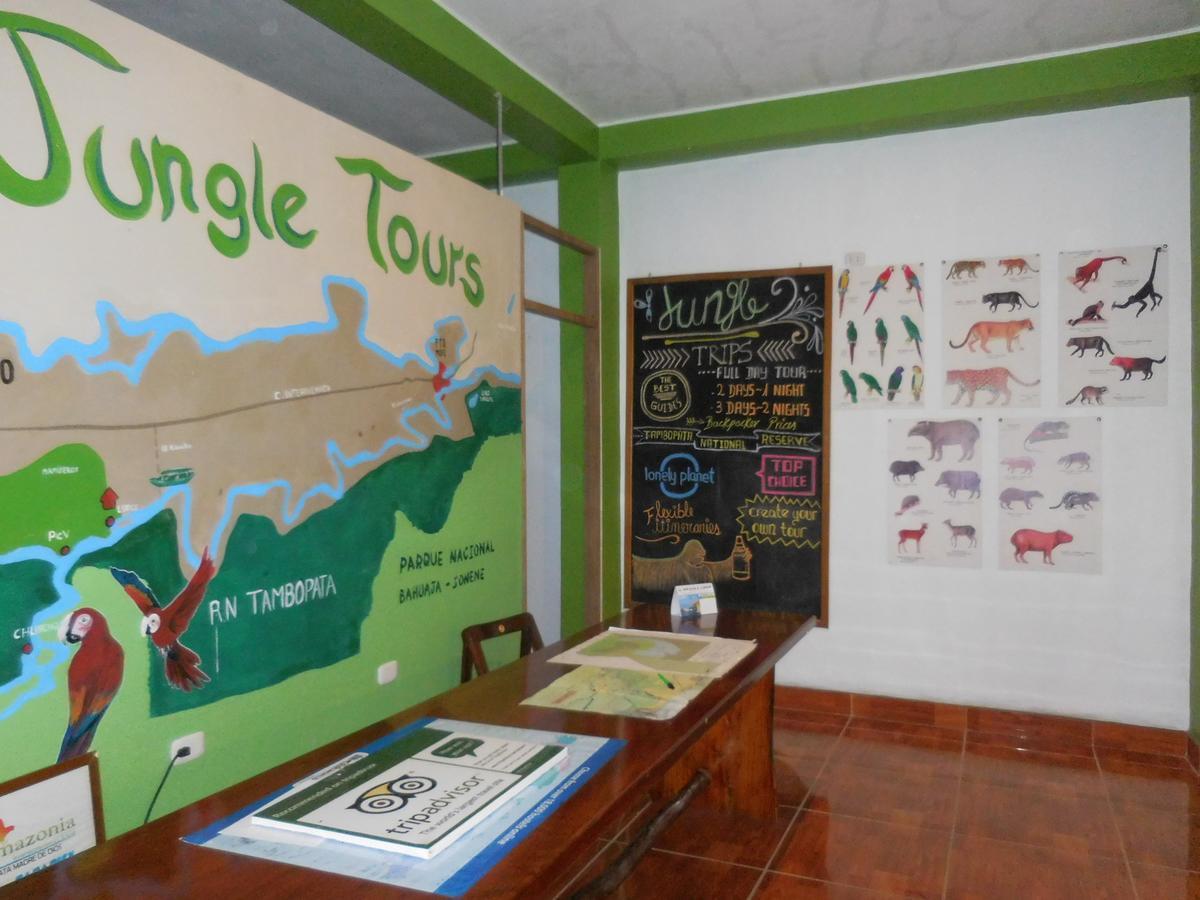 Tambopata Hostel Πουέρτο Μαλντονάντο Εξωτερικό φωτογραφία